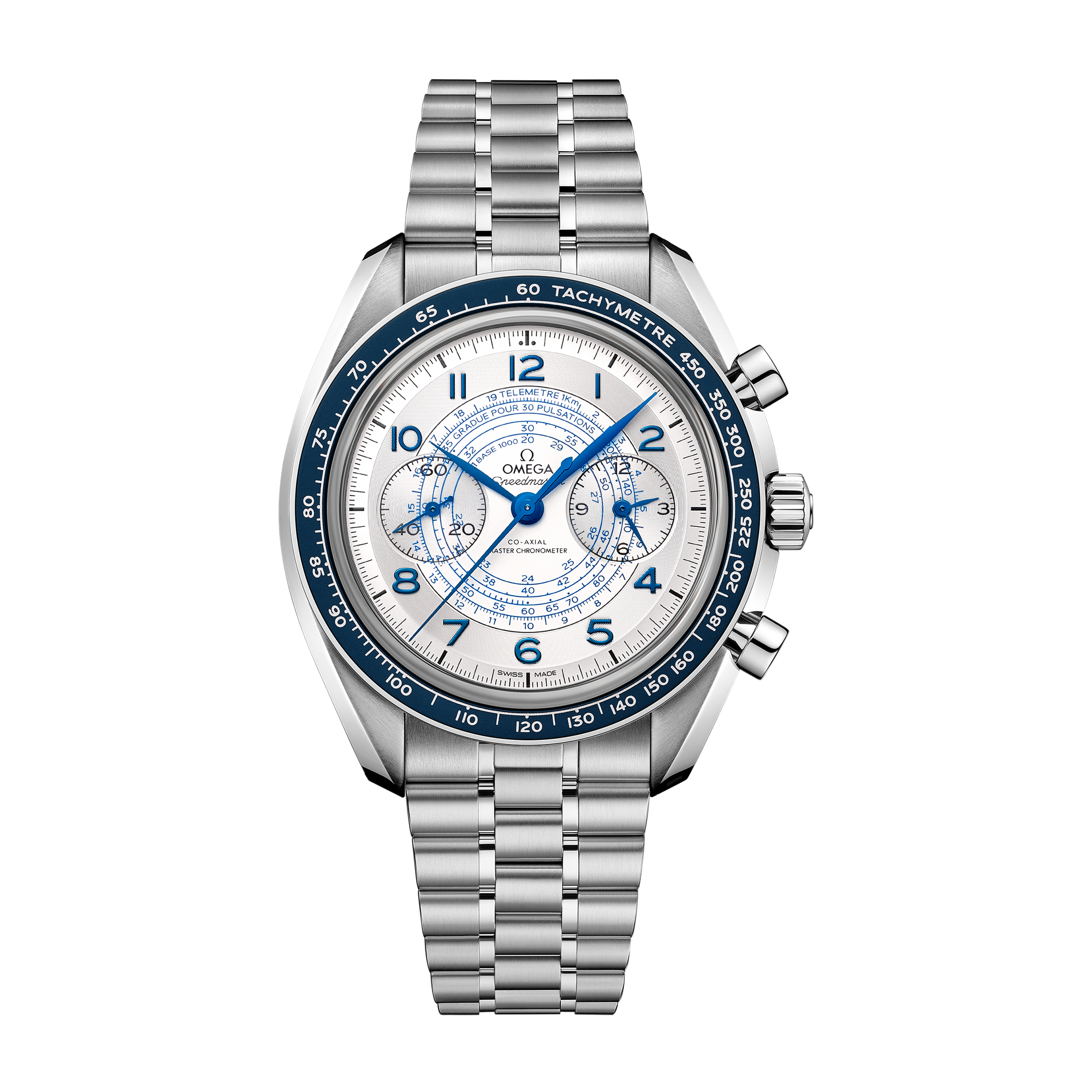 Omega Speedmaster Chronoscope Silver Steel 43mm