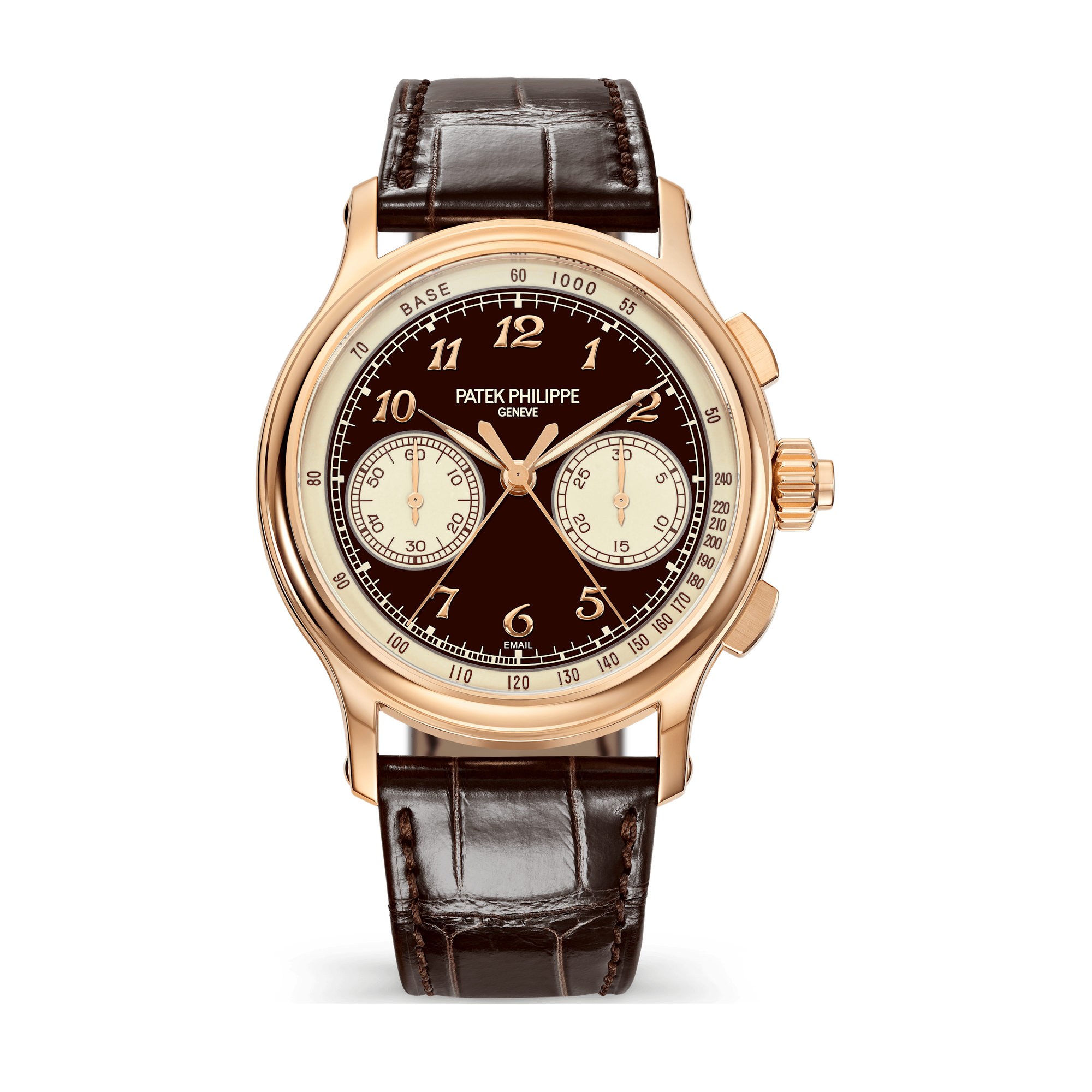Patek Philippe Grand Complications Brown Rose Gold Alligator Leather 41mm
