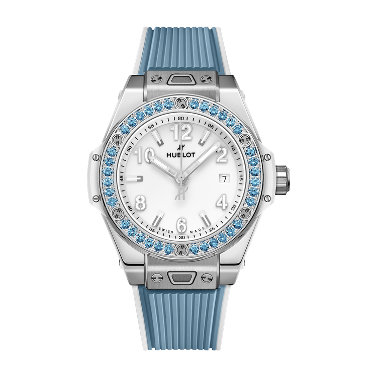 Hublot Big Bang One Click White Steel Rubber 33mm