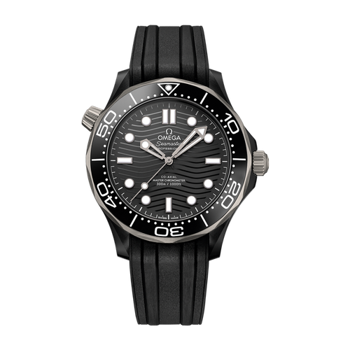 Omega Seamaster Diver 300M Black Ceramic Rubber 43.5mm