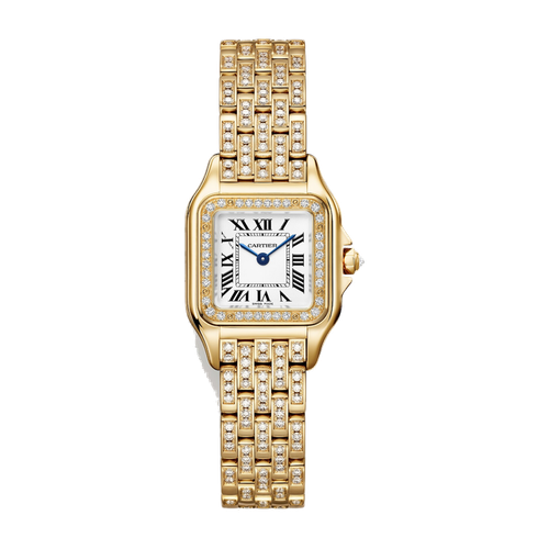 Cartier Panthère de Cartier Small Silver Yellow Gold 22mm