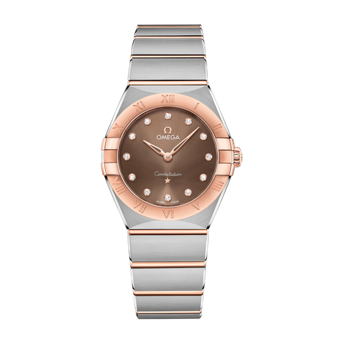Omega Constellation Brown Two-Tone 28mm