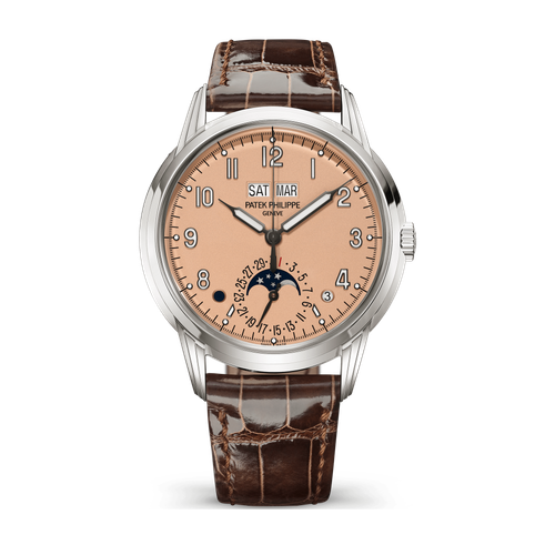 Patek Philippe Grand Complications Rose Gold White Gold Alligator Leather 40mm