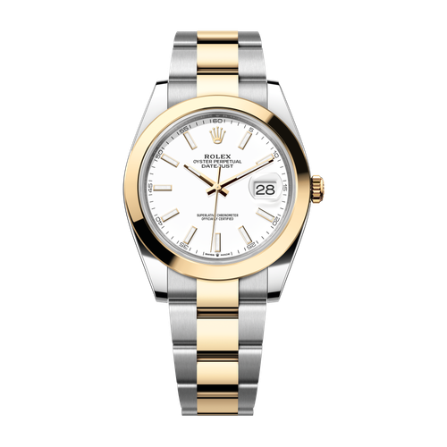 Rolex Datejust 41 White Two-Tone 41mm