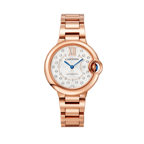Cartier Ballon Bleu Small White Rose Gold 33mm