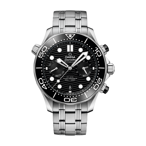 Omega Seamaster Diver 300M Black Steel 44mm