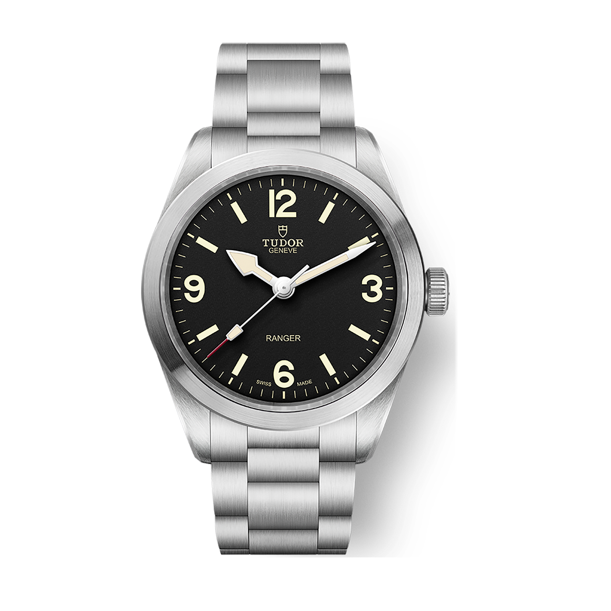 Tudor Ranger Black Steel 39mm