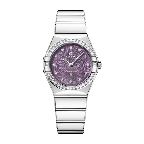 Omega Constellation Purple Steel 28mm