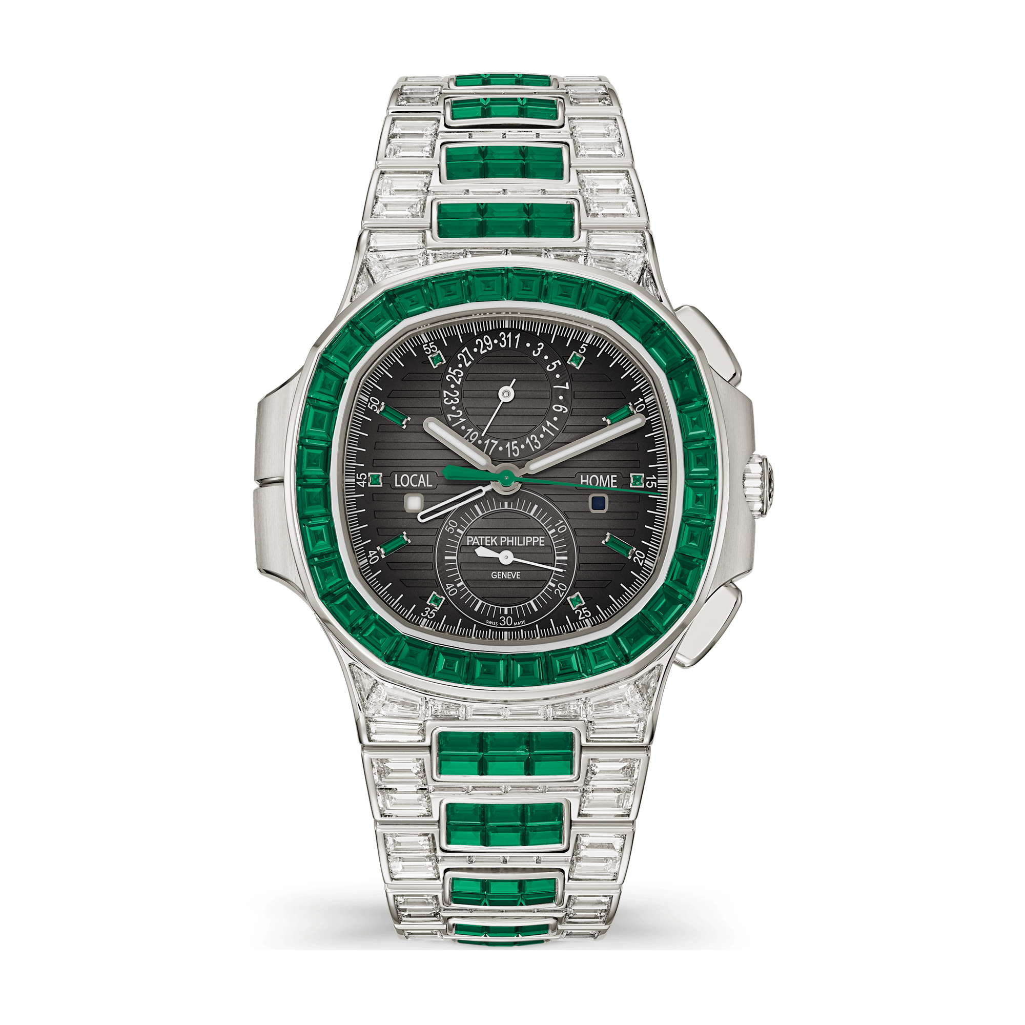 Patek Philippe Nautilus Dark Grey White Gold 40.5mm