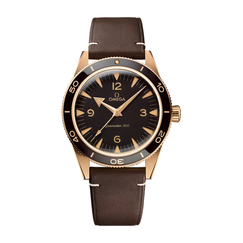 Omega Seamaster 300 Brown Bronze Leather 41mm