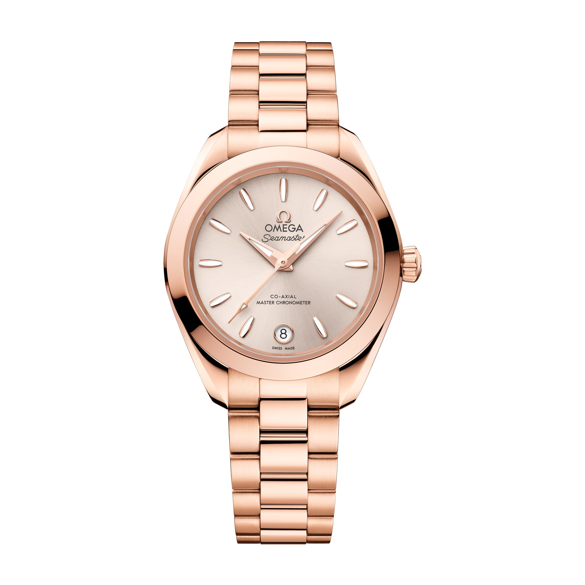 Omega Seamaster Aqua Terra 150M Silver Rose Gold 30mm
