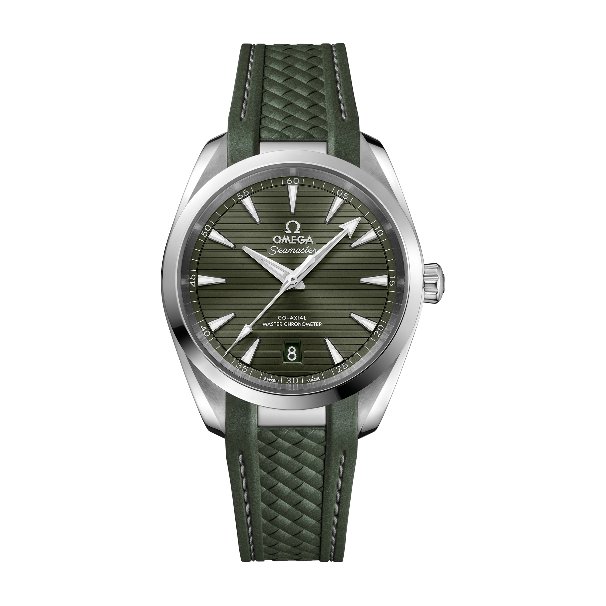 Omega Seamaster Aqua Terra 150M Green Steel Rubber 38mm
