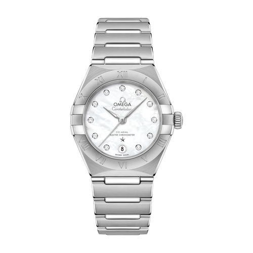 Omega Constellation White Steel 29mm
