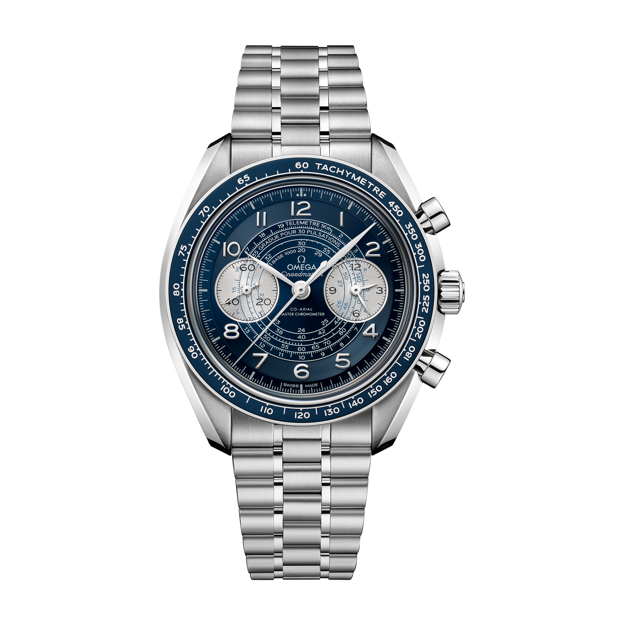 Omega Speedmaster Chronoscope Blue Steel 43mm