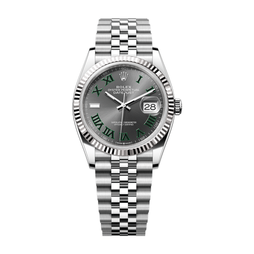 Rolex Datejust 36 Dark Grey Steel & White Gold 36mm