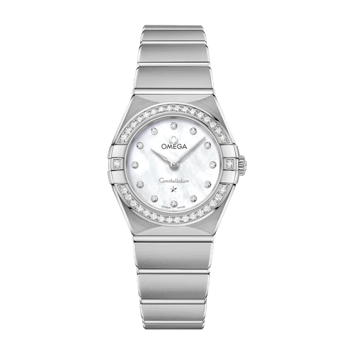 Omega Constellation White Steel 25mm