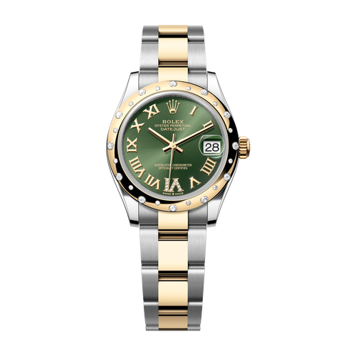 Rolex Datejust 31 Green Two-Tone 31mm