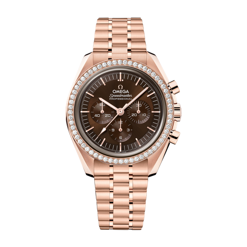 Omega Speedmaster Moonwatch Professional Brown Rose Gold 42mm