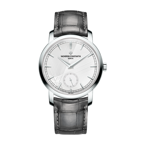 Vacheron Constantin Traditionnelle Manual-winding Silver Platinum Alligator Leather 38mm