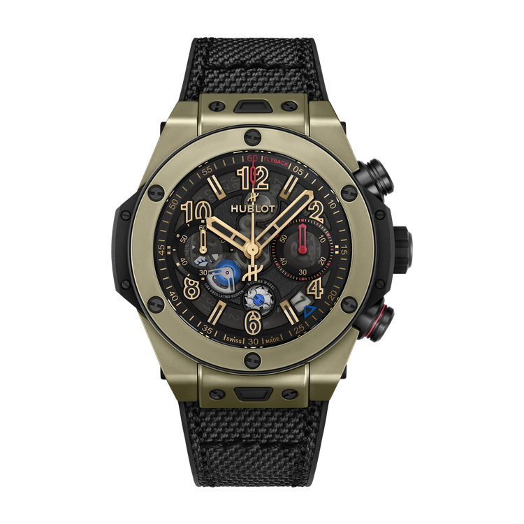 Hublot Big Bang Reloaded Skeleton Magic Gold Rubber 44mm