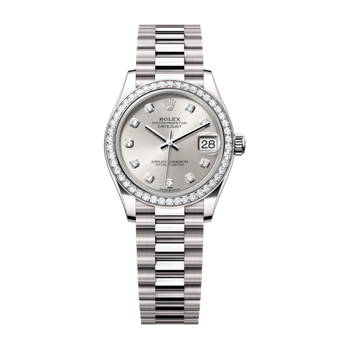 Rolex Datejust 31 Silver White Gold 31mm
