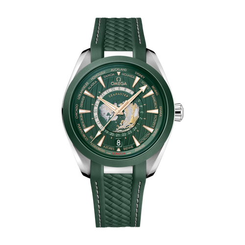 Omega Seamaster Aqua Terra 150M Green Steel Rubber 43mm