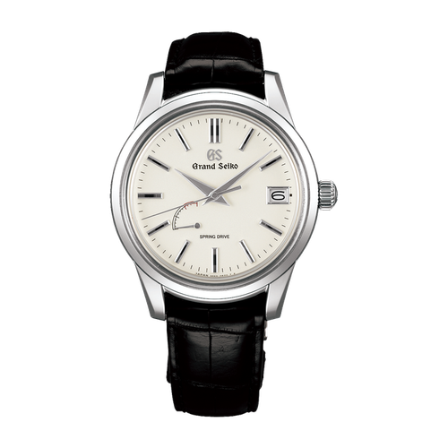 Grand Seiko Elegance Contemporary Classics Ivory Steel Alligator Leather 40.2mm