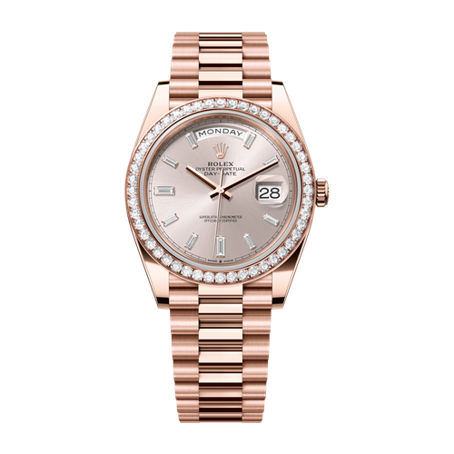 Rolex Day-Date 40 Pink Rose Gold 40mm