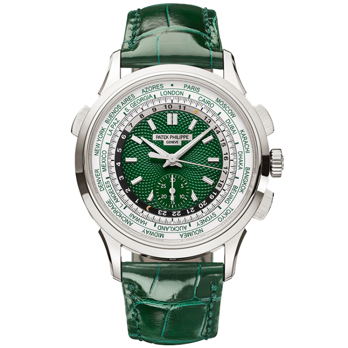 Patek Philippe Grand Complications Green Platinum Leather 40mm