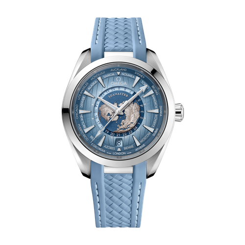 Omega Seamaster Aqua Terra 150M Blue Steel Rubber 43mm
