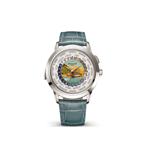Patek Philippe Grand Complications Brown White Gold Alligator Leather 40.2mm