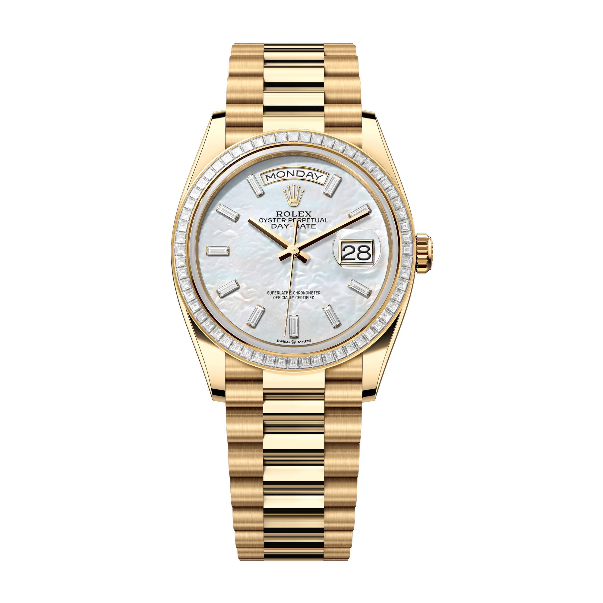 Rolex Day-Date 36 Mother of Pearl Yellow Gold 36mm
