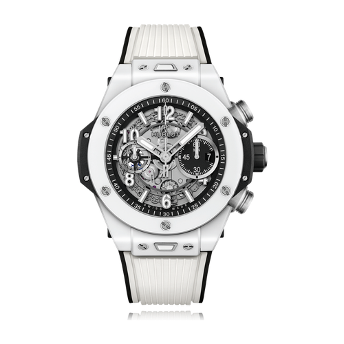 Hublot Big Bang Unico White Ceramic Rubber 44mm