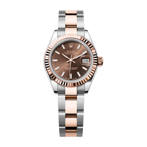 Rolex Lady-Datejust Chocolate Two-Tone 28mm