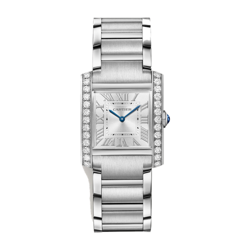 Cartier Tank Française Silver Steel 27mm