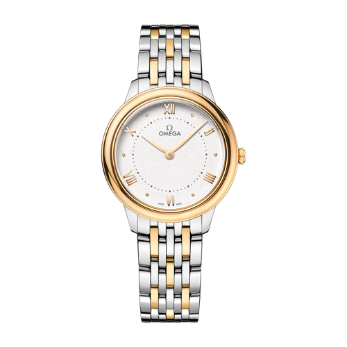 Omega De Ville Prestige Silver Two-Tone 30mm