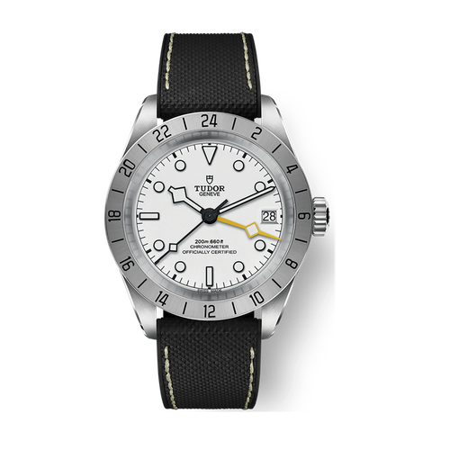 Tudor Black Bay Pro White Steel Leather 39mm
