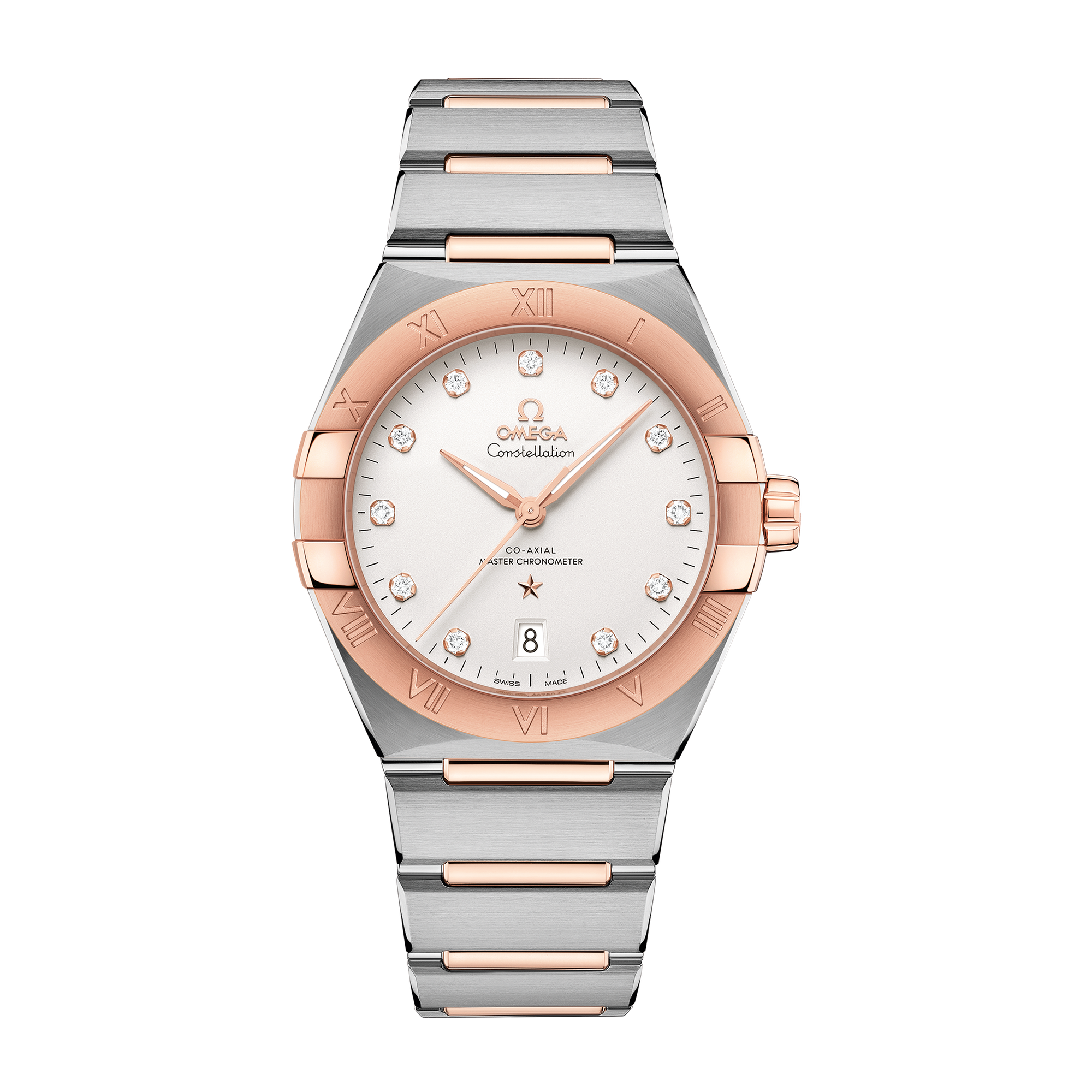 Omega Constellation Silver Two-Tone 39mm