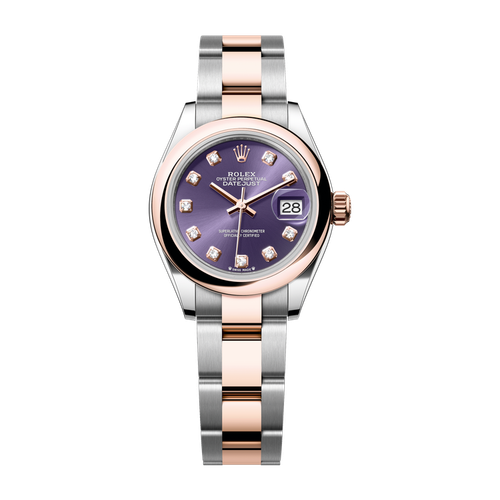 Rolex Lady-Datejust Purple Two-Tone 28mm