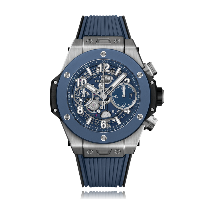 Hublot Big Bang Unico Blue Titanium Rubber 42mm