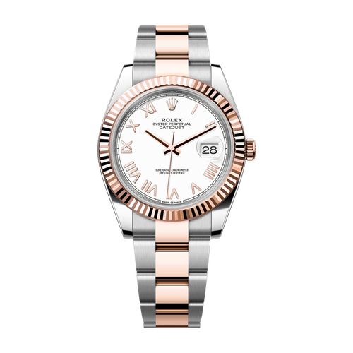 Rolex Datejust 41 White Two-Tone 41mm