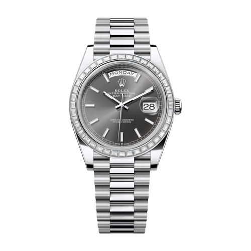 Rolex Day-Date 40 Dark Grey Platinum 40mm