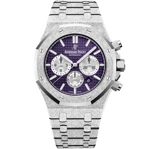 Audemars Piguet Royal Oak Chronograph Purple White Gold 41mm