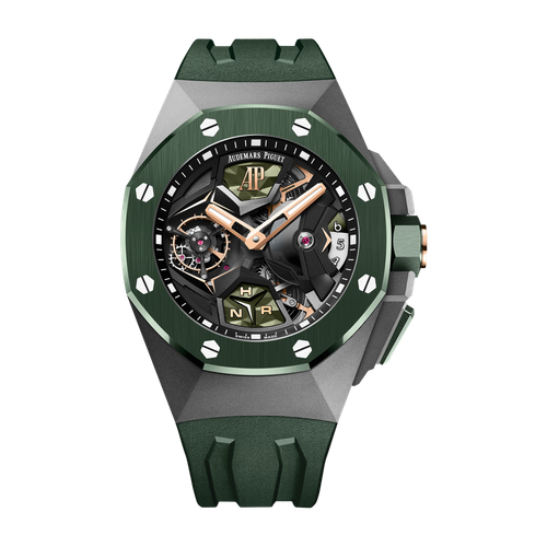 Audemars Piguet Royal Oak Concept Flying Tourbillon GMT Rose Gold Titanium Rubber 44mm