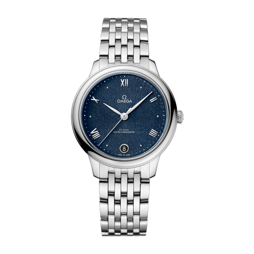 Omega De Ville Prestige Blue Steel 34mm