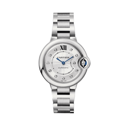 Cartier Ballon Bleu 33 mm Silver Steel 33mm