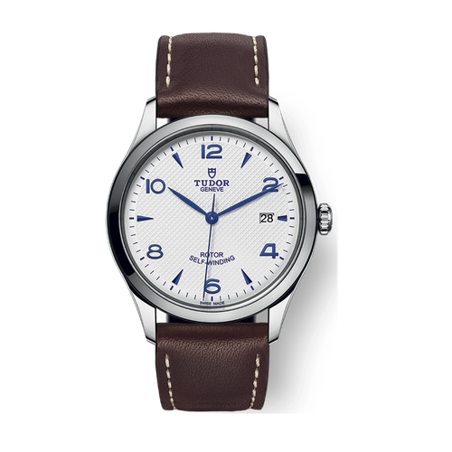Tudor 1926 39 White Steel Leather 39mm