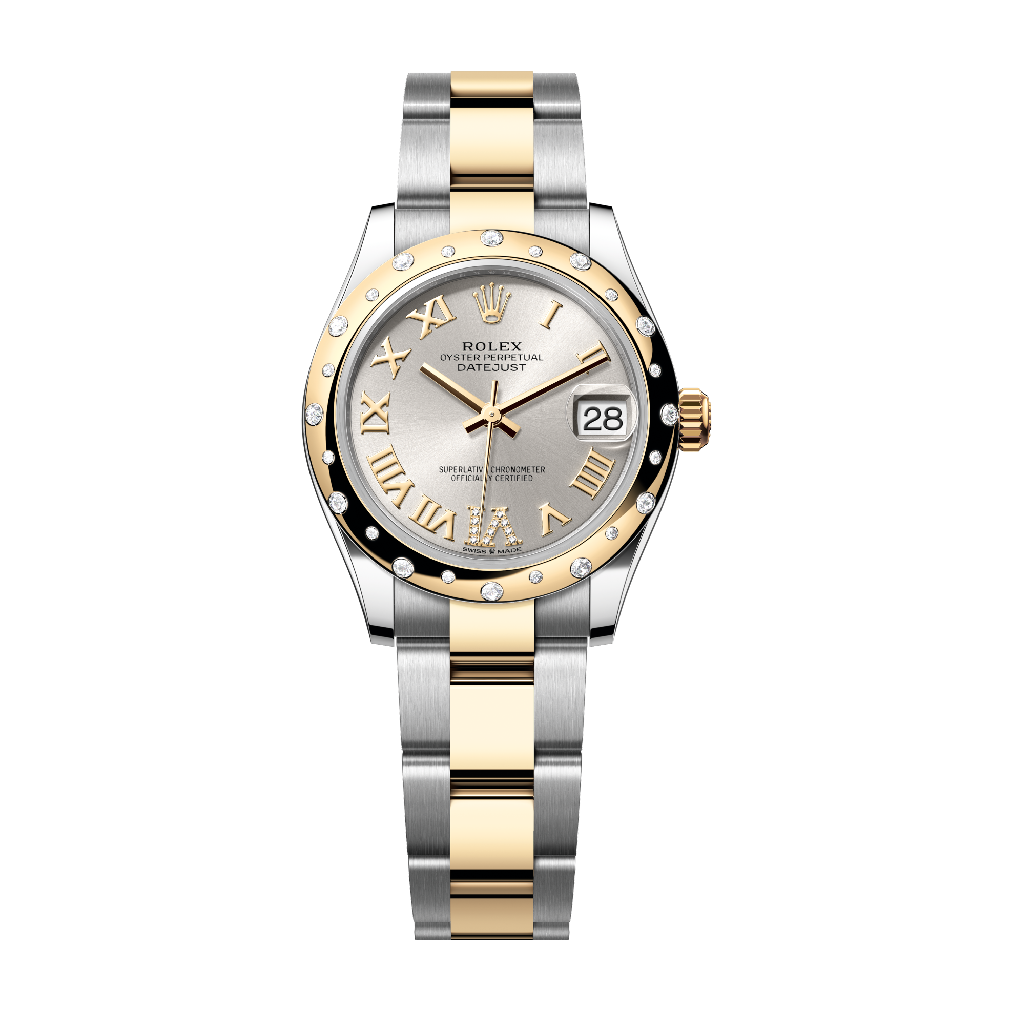 Rolex Datejust 31 Silver Two-Tone 31mm