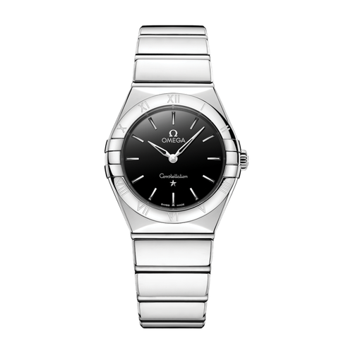 Omega Constellation Black Steel 28mm