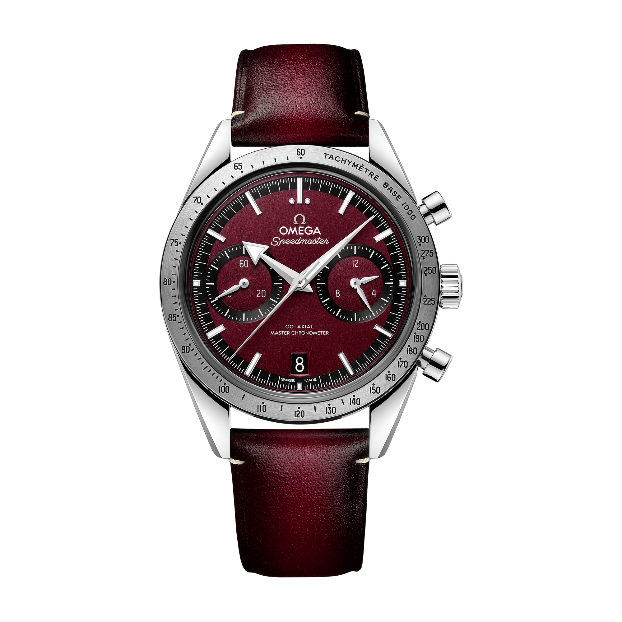 Omega Speedmaster '57 Red Steel Leather 40.5mm